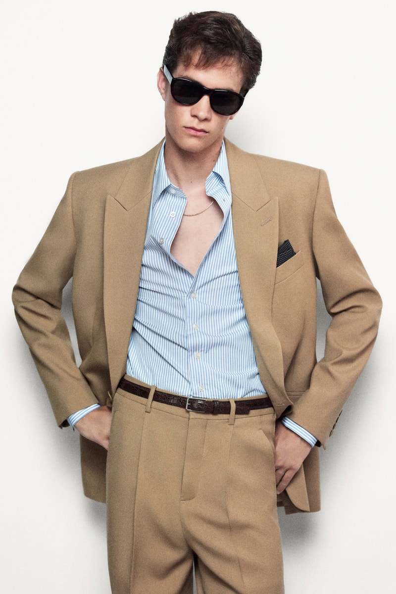 Saint Laurent Spring/Summer 2025 Menswear Collection Anthony Vaccarello Lookbook