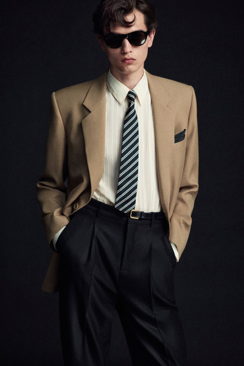 Saint Laurent Spring/Summer 2025 Menswear Collection Anthony Vaccarello Lookbook