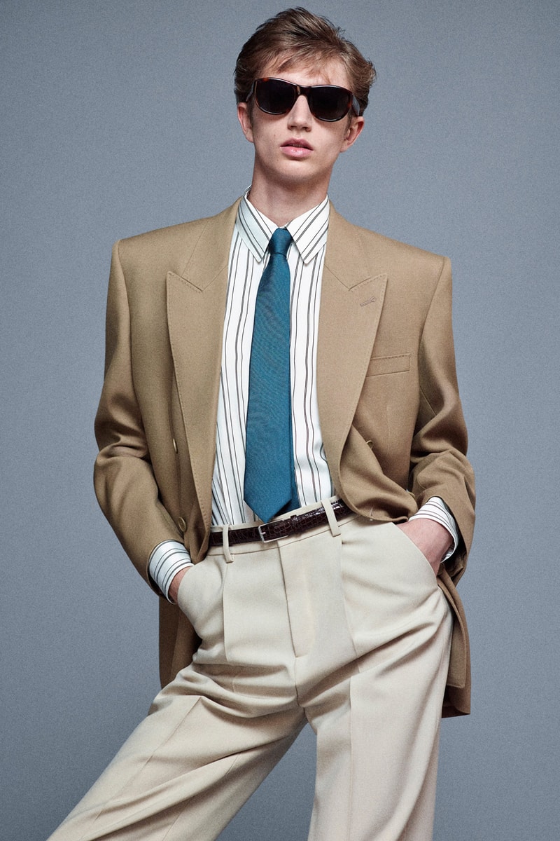 Saint Laurent Spring/Summer 2025 Menswear Collection Anthony Vaccarello Lookbook
