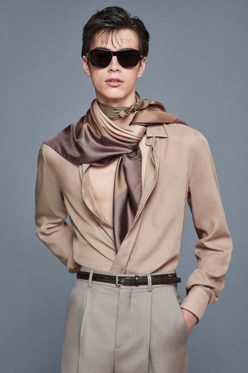 Saint Laurent Spring/Summer 2025 Menswear Collection Anthony Vaccarello Lookbook