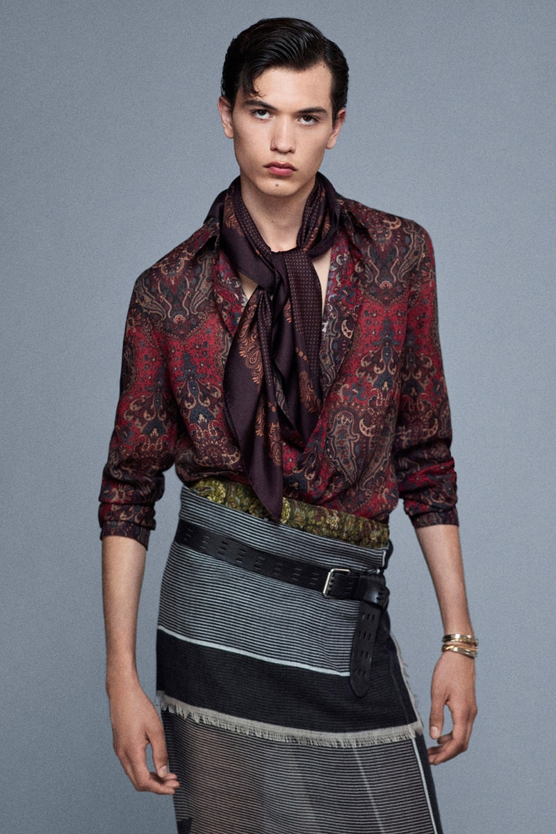 Saint Laurent Spring/Summer 2025 Menswear Collection Anthony Vaccarello Lookbook