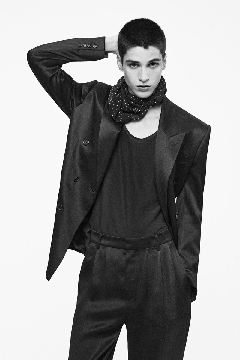Saint Laurent Spring/Summer 2025 Menswear Collection Anthony Vaccarello Lookbook