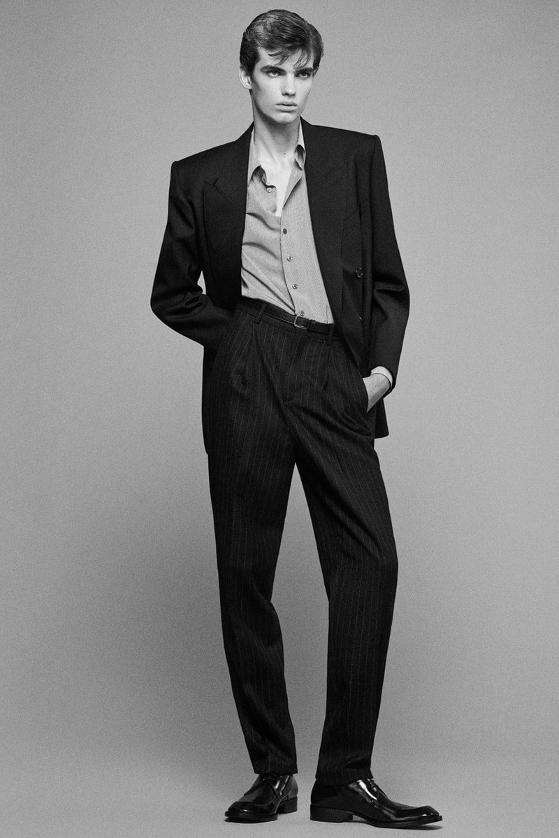Saint Laurent Spring/Summer 2025 Menswear Collection Anthony Vaccarello Lookbook