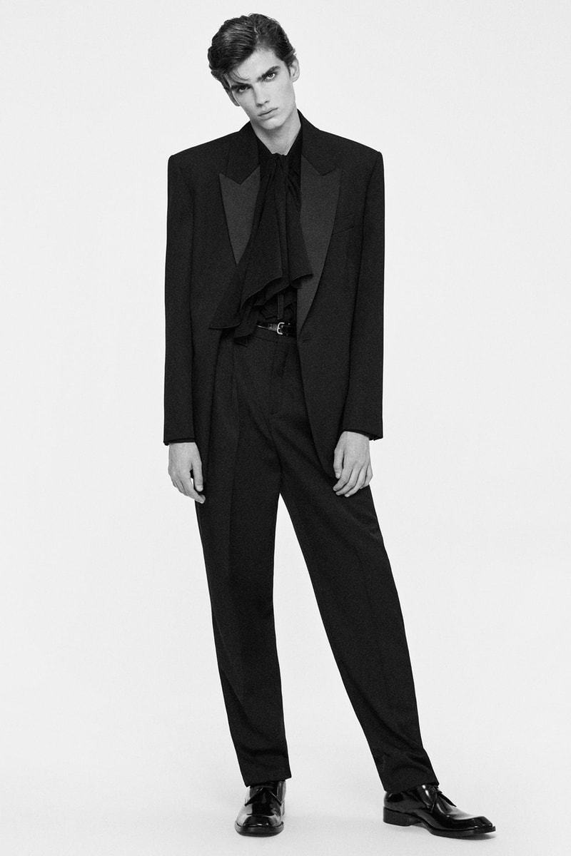 Saint Laurent Spring/Summer 2025 Menswear Collection Anthony Vaccarello Lookbook