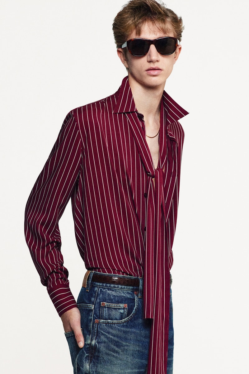 Saint Laurent Spring/Summer 2025 Menswear Collection Anthony Vaccarello Lookbook