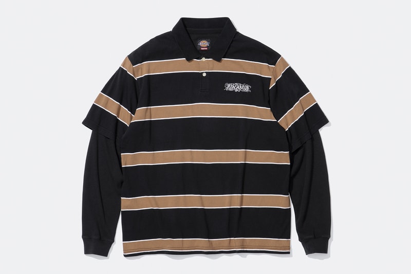 Supreme x Dickies Fall 2024 Collaboration Hooded Leather Work Jacket, Hooded Work Jacket, L/S Polo, L/S Top, Hooded Sweatshirt, Flannel Lined Overall and Flannel Lined Cargo Pant