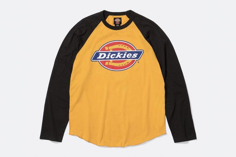 Supreme x Dickies Fall 2024 Collaboration Hooded Leather Work Jacket, Hooded Work Jacket, L/S Polo, L/S Top, Hooded Sweatshirt, Flannel Lined Overall and Flannel Lined Cargo Pant