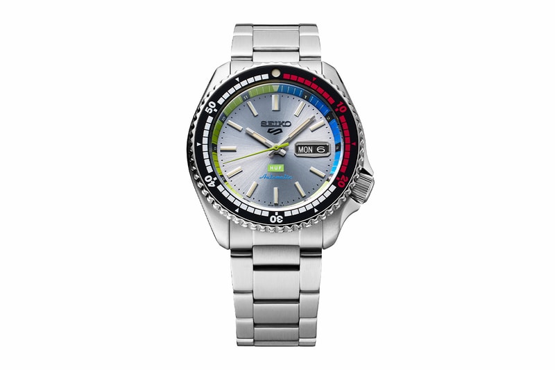 HUF x Seiko 5 Sports SRPL33K1 Watch Collaboration Release Info