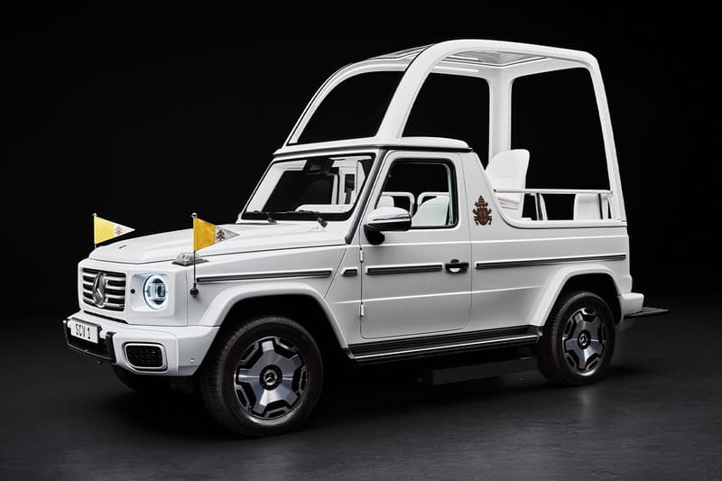 Mercedes Benz Electric Popemobile Release Info