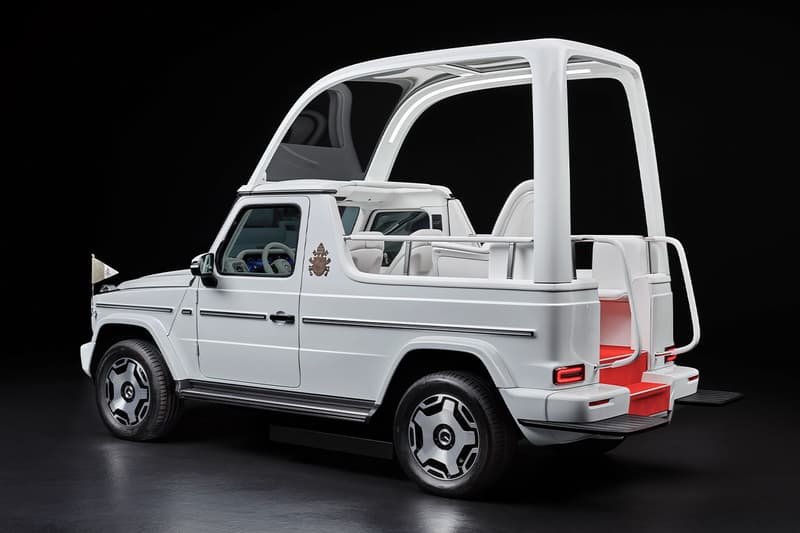 Mercedes Benz Electric Popemobile Release Info