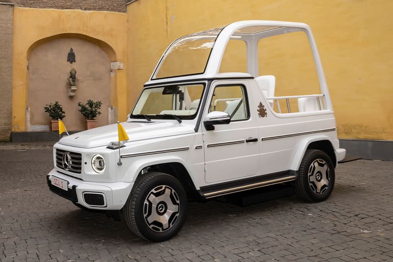 Mercedes Benz Electric Popemobile Release Info