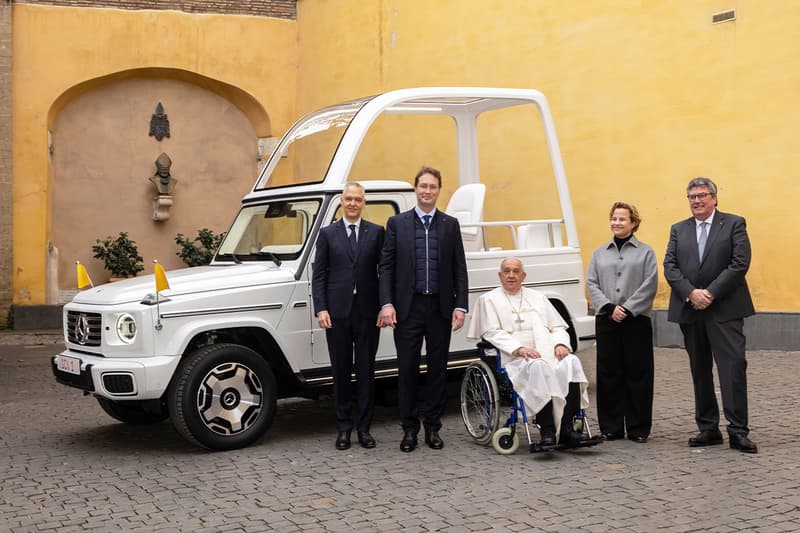 Mercedes Benz Electric Popemobile Release Info