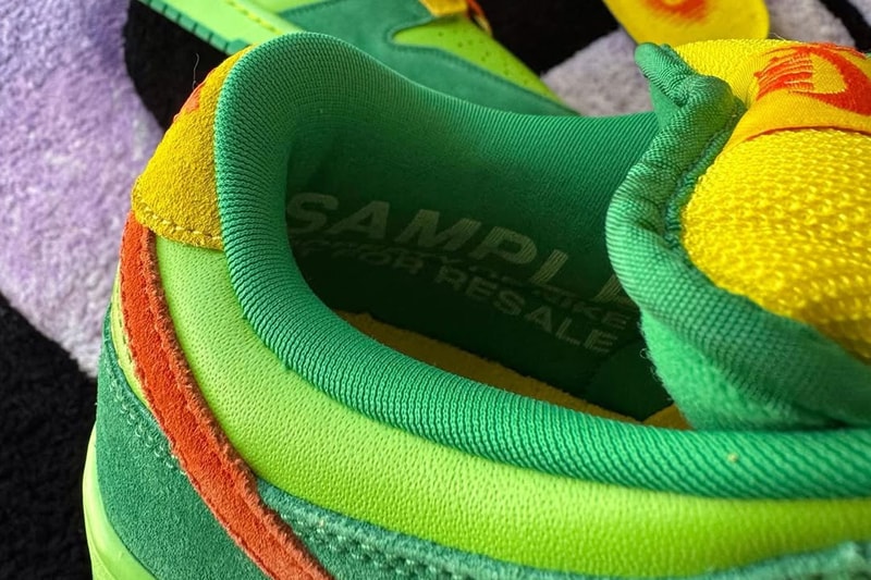 Nike SB Dunk Low "OFF!" Bug Spray Sample Info 