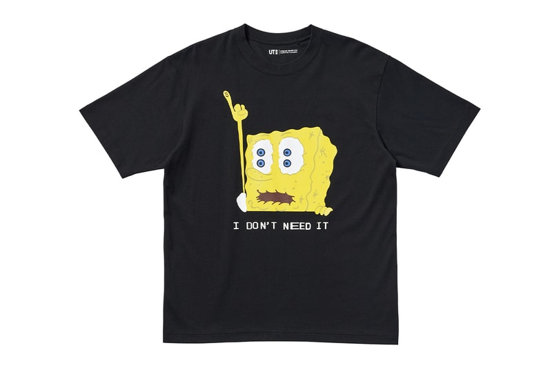 Uniqlo UT Officially Launches SpongeBob x Cactus Plant Flea Market Collection collaboration squarepants t-shirt december holiday