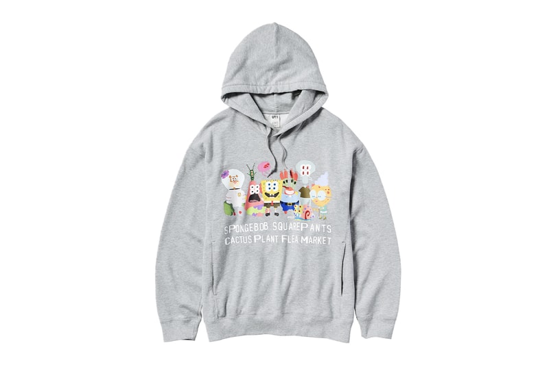 Uniqlo UT Officially Launches SpongeBob x Cactus Plant Flea Market Collection collaboration squarepants t-shirt december holiday