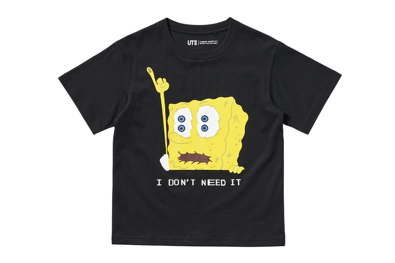 Uniqlo UT Officially Launches SpongeBob x Cactus Plant Flea Market Collection collaboration squarepants t-shirt december holiday