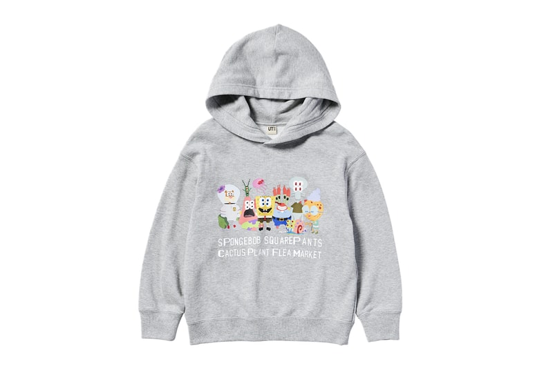 Uniqlo UT Officially Launches SpongeBob x Cactus Plant Flea Market Collection collaboration squarepants t-shirt december holiday