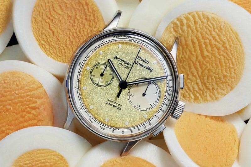 Wristcheck x Studio Underd0g "The Uneggspected Series" Limited-Edition Collection B0iled Egg Fried Egg R0tten Egg Generation 3 01SERIES chronographs Release Info