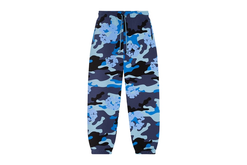 Denim Tears Drops Camo Cotton Wreath Collection african diaspora goods cozy sweatsuit durags pajamas puffer jackets