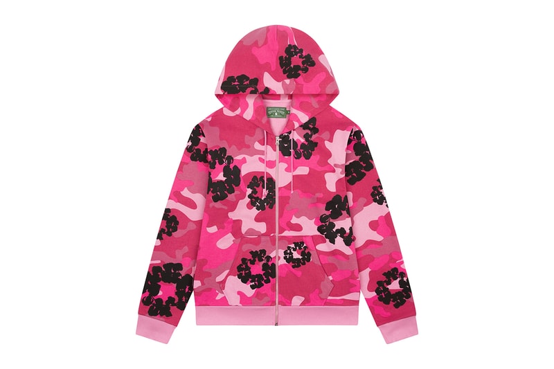 Denim Tears Drops Camo Cotton Wreath Collection african diaspora goods cozy sweatsuit durags pajamas puffer jackets