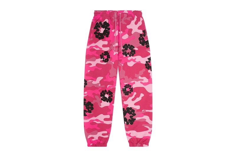 Denim Tears Drops Camo Cotton Wreath Collection african diaspora goods cozy sweatsuit durags pajamas puffer jackets