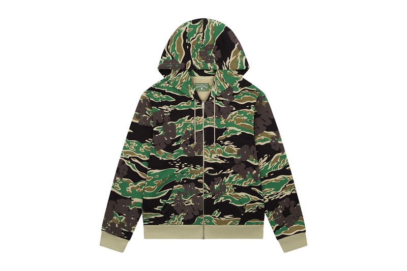 Denim Tears Drops Camo Cotton Wreath Collection african diaspora goods cozy sweatsuit durags pajamas puffer jackets