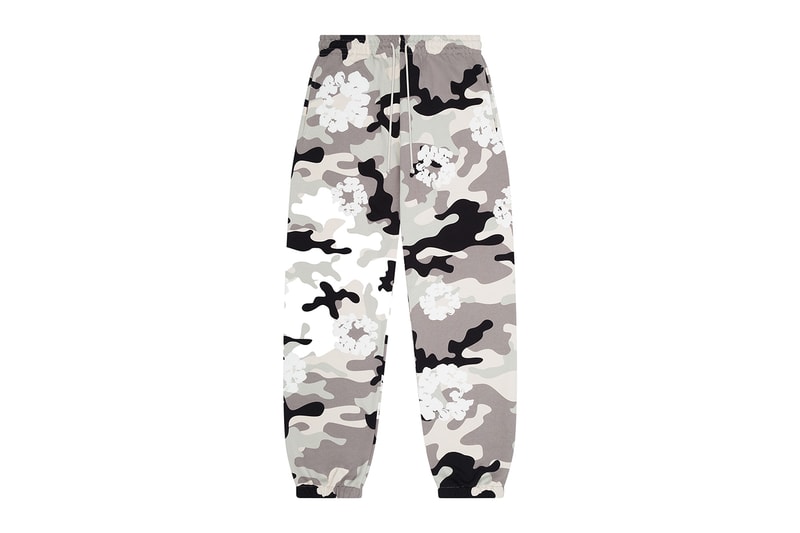 Denim Tears Drops Camo Cotton Wreath Collection african diaspora goods cozy sweatsuit durags pajamas puffer jackets
