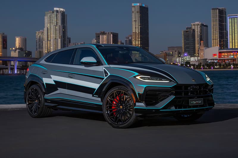 Lamborghini Miami Inspired Urus SE Art Week 2024 Информация о выпуске