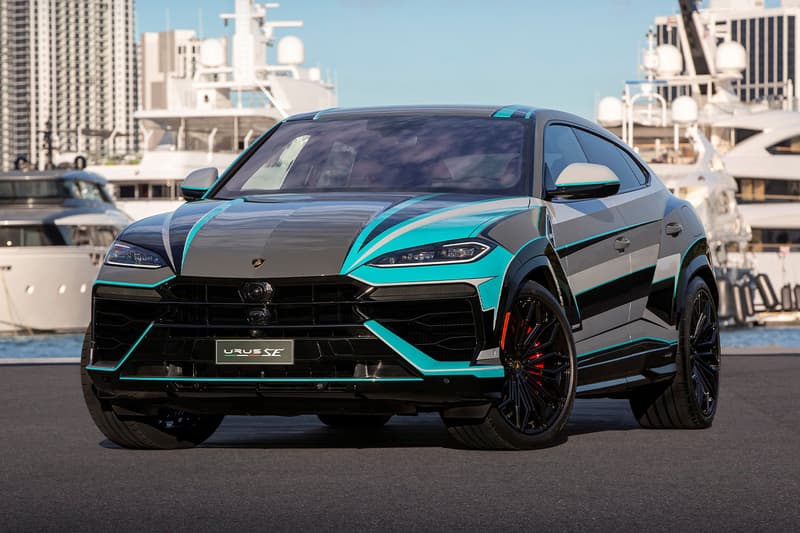 Lamborghini Miami Inspired Urus SE Art Week 2024 Информация о выпуске