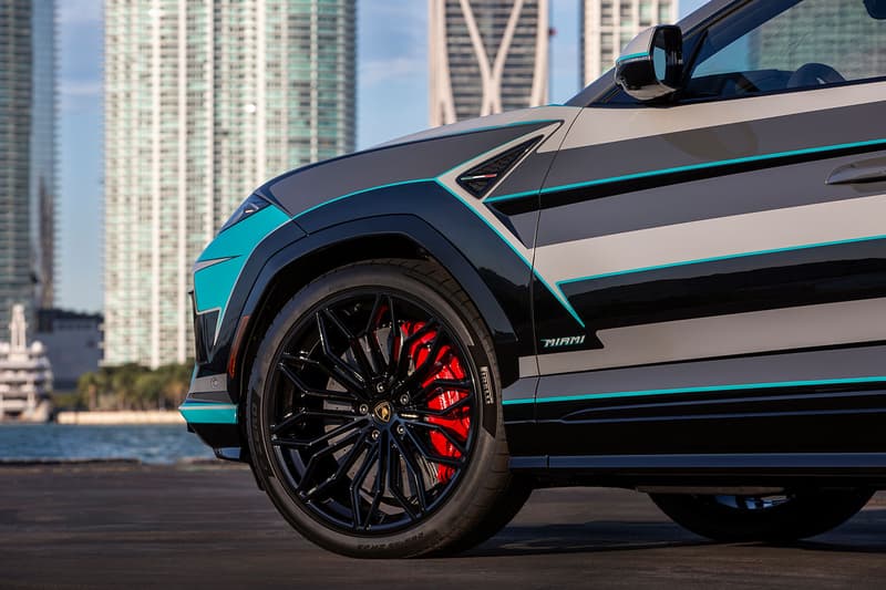 Lamborghini Miami Inspired Urus SE Art Week 2024 Информация о выпуске