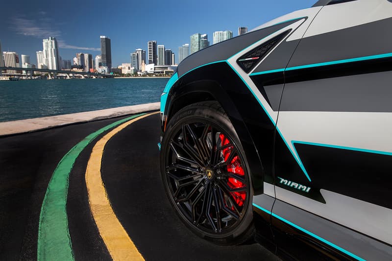 Lamborghini Miami Inspired Urus SE Art Week 2024 Информация о выпуске