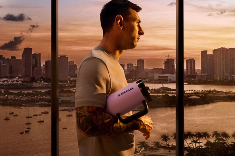 Leo Messi x Stanley 1913 collection "Messi GOAT Pink" IceFlow™ Flip Straw Jug IceFlow™ Flip Straw 2.0 Bottle Release Info