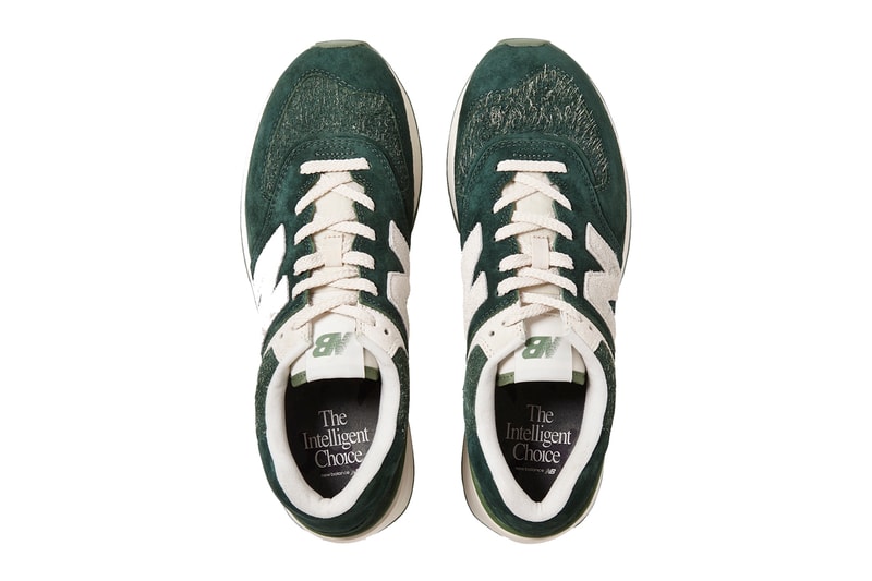 New Balance Taps Todd Snyder for 574 Legacy "Parchment and Pine" Pack Release Info Images