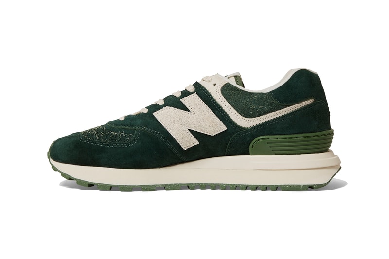 New Balance Taps Todd Snyder for 574 Legacy "Parchment and Pine" Pack Release Info Images