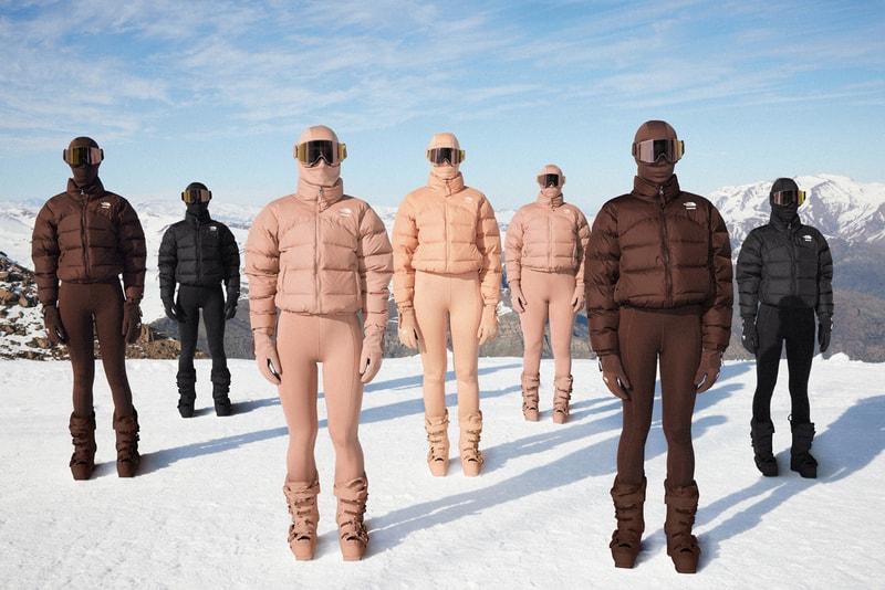 SKIMS Takes the Slopes With Solutions-Oriented The North Face Collaboration