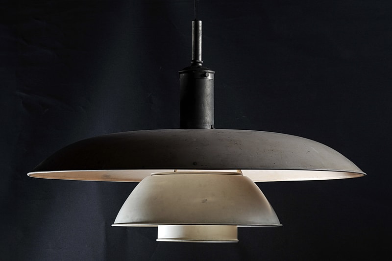 Sotheby's Important Design Sale Rare Louis Poulsen Lamps Designed By Poul Henningsen PH Spiral Pendant ”The House of The Day After Tomorrow" Artichoke Pendant  PH 2/2 Piano Lamp Highlights