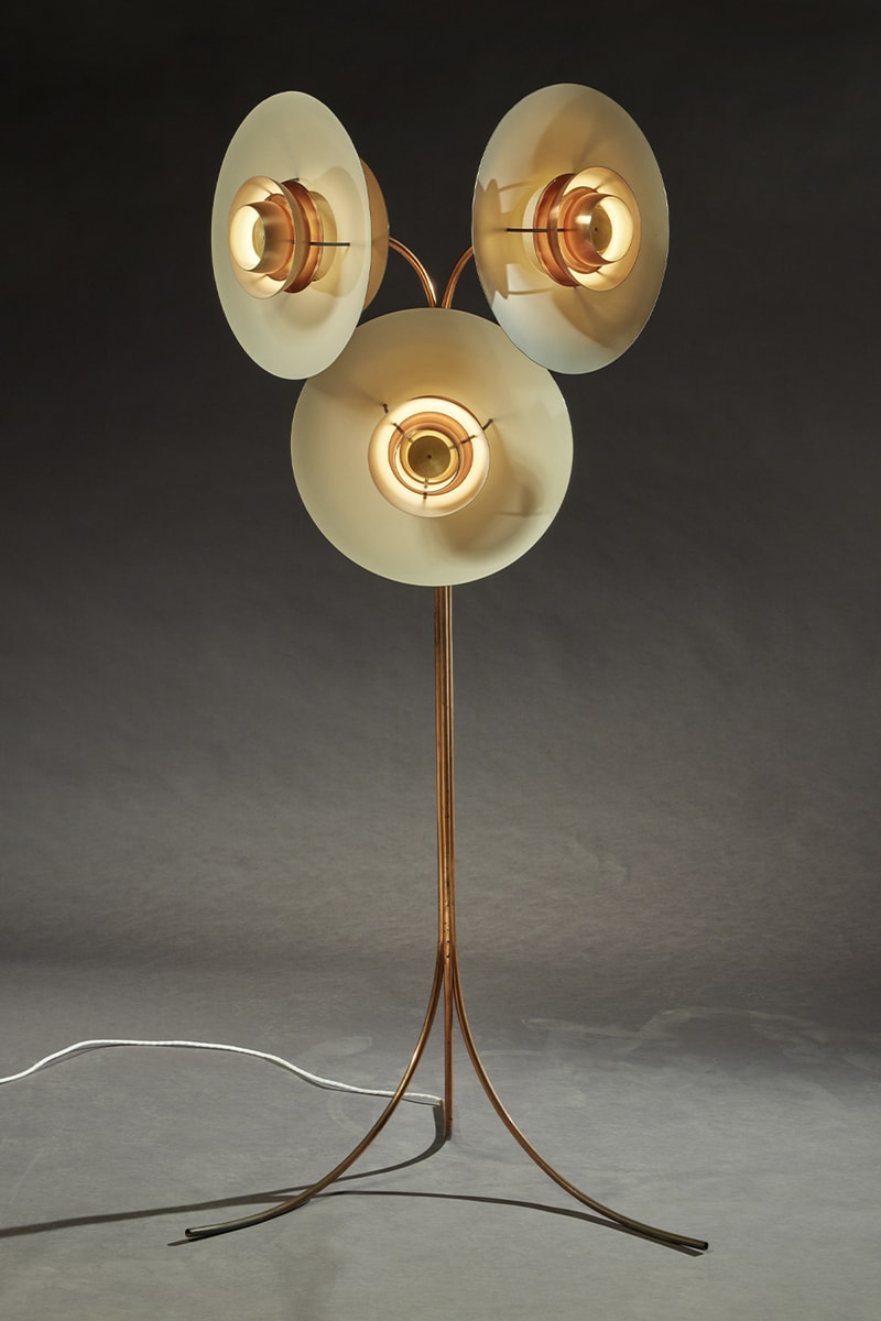 Sotheby's Important Design Sale Rare Louis Poulsen Lamps Designed By Poul Henningsen PH Spiral Pendant ”The House of The Day After Tomorrow" Artichoke Pendant  PH 2/2 Piano Lamp Highlights