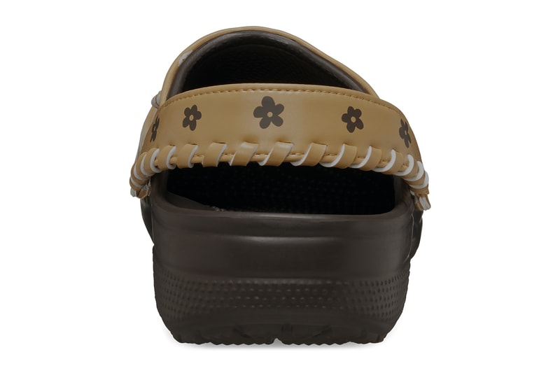 Story mfg. Releases Eco-Friendly Crocs Collaboration conscious faux leather upper slip-on timeless dna brands clog espresso rich brown tone 