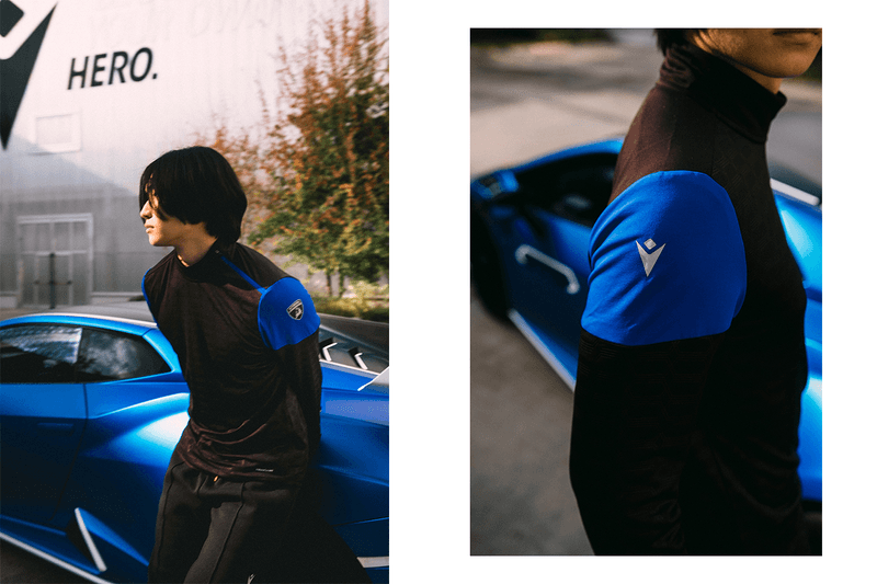 streetsnaps Kim-André Knutsen aka Minikim macron sportswear lamborghini automobil x collaboration collab streetwear performance fashion style street bologna italy italian heritage legacy sport diving xtreme youtube