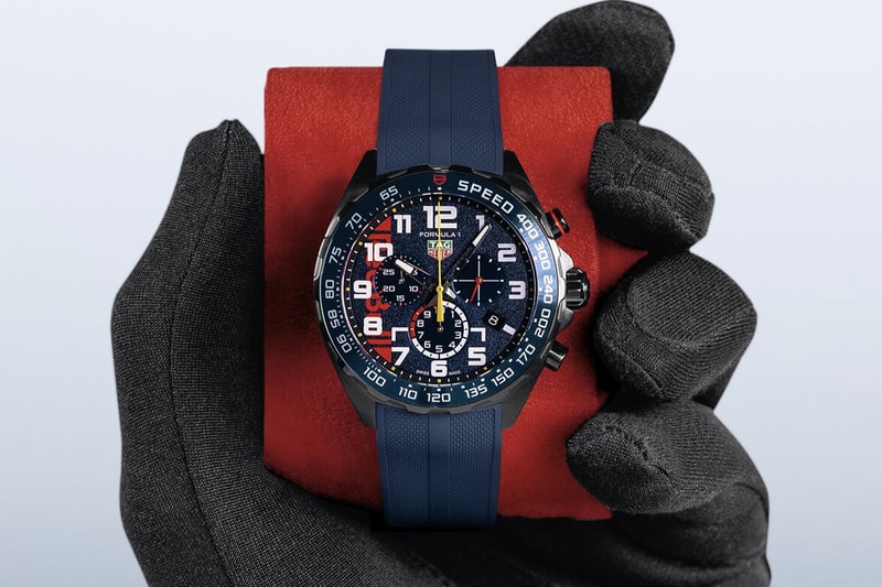 TAG Heuer Formula 1 Chronograph x Oracle Red Bull Racing CAZ101AZ.FT8090 watch collaboration limited edition Release Info