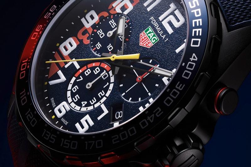 TAG Heuer Formula 1 Chronograph x Oracle Red Bull Racing CAZ101AZ.FT8090 watch collaboration limited edition Release Info