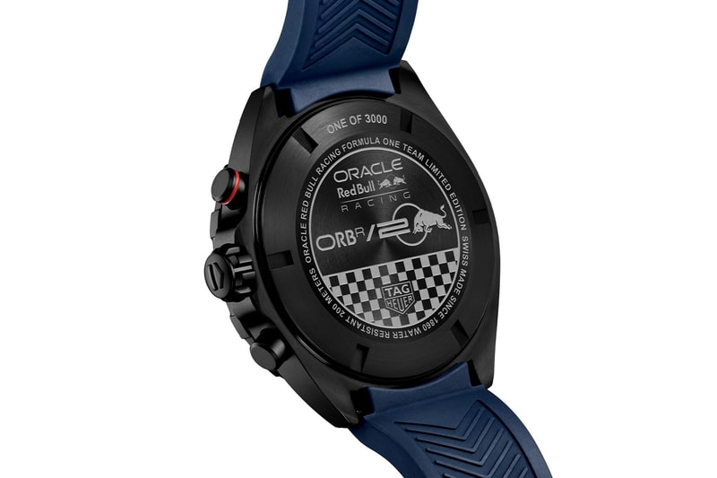 TAG Heuer Formula 1 Chronograph x Oracle Red Bull Racing CAZ101AZ.FT8090 watch collaboration limited edition Release Info