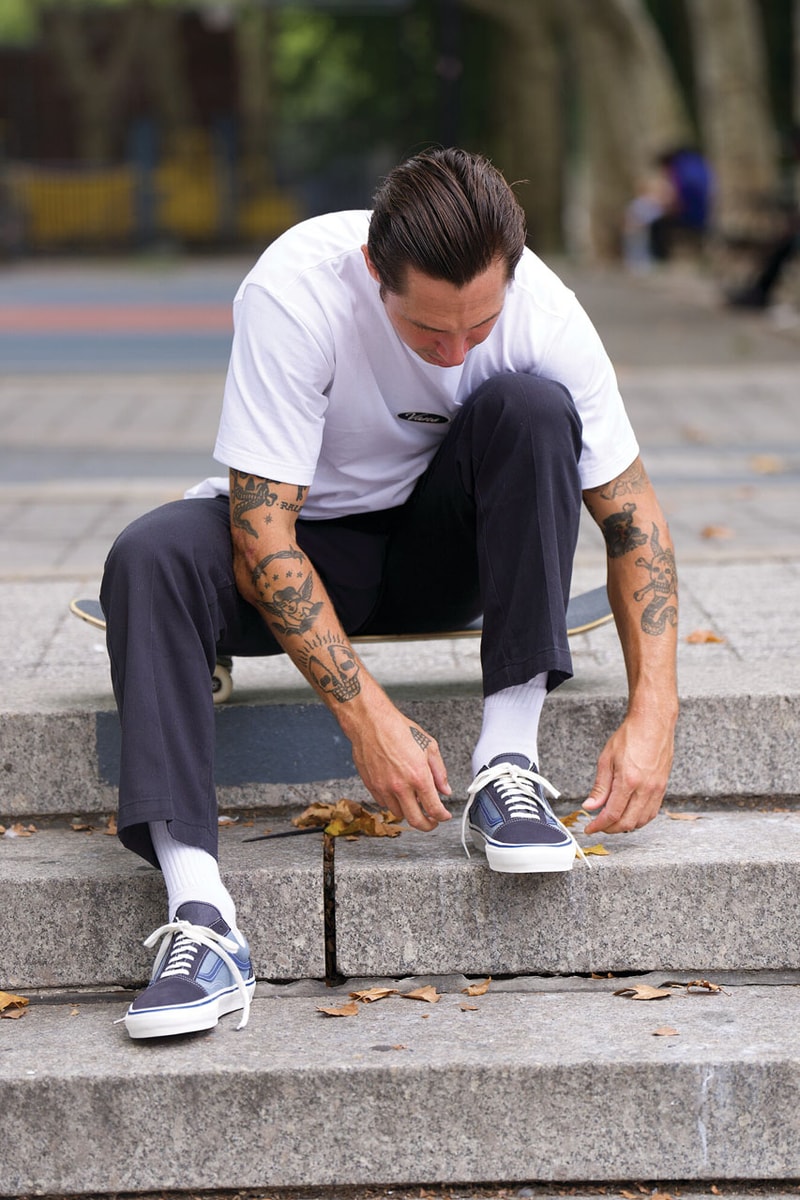 Elijah Berle Goes To Work on the Vans Skate Old Skool sneaker release info drop team price color upper tech workwear