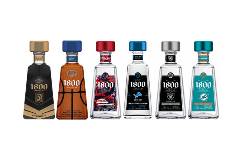 1800 Tequila Scores Big with Limited-Edition LTO Sports Bottles