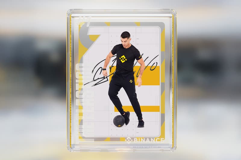 binance cristiano ronaldo nft digital collectibles foreverskills forever worldwide masterclass football competition online super rare holder 