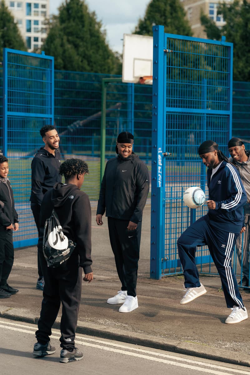 jd sports central cee maya jama trent Alexander-arnold ufc paddy the baddy beta squad family portrait christmas ad campaign 2024