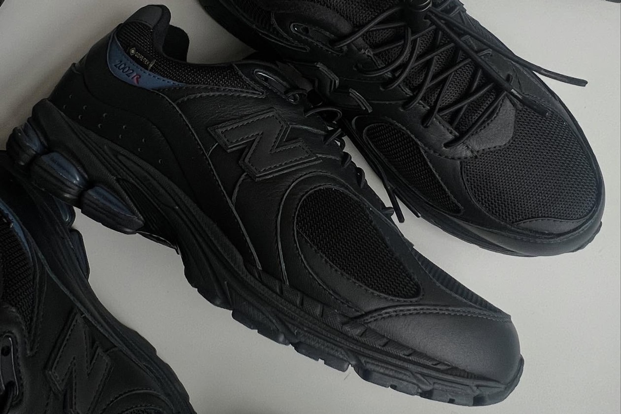 JJJJound New Balance 2002R GORE-TEX Black Release Info date store list buying guide photos price