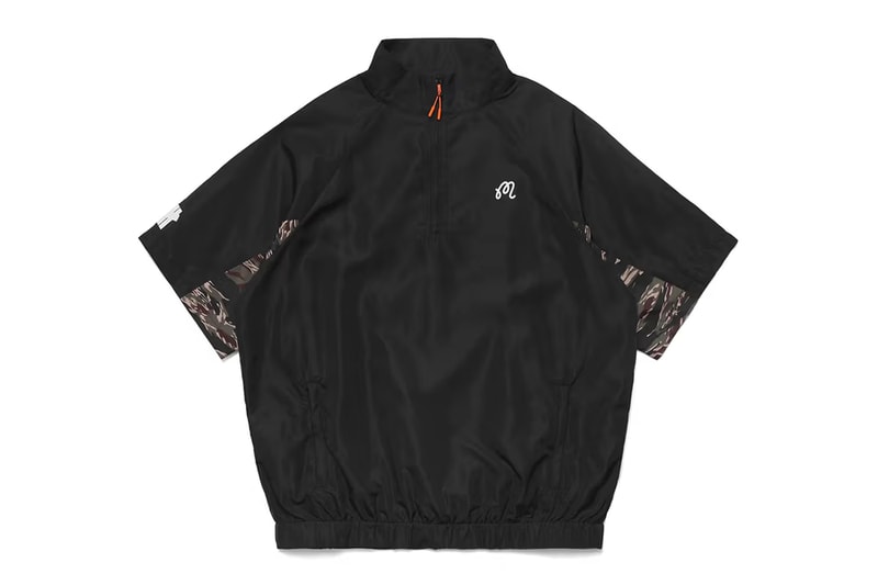 malbon undefeated golf collaboration collection price information release date camo pattern black white logo buckets tally marks polo jacket windbreaker hat bag towel mock neck t shirt vest pants