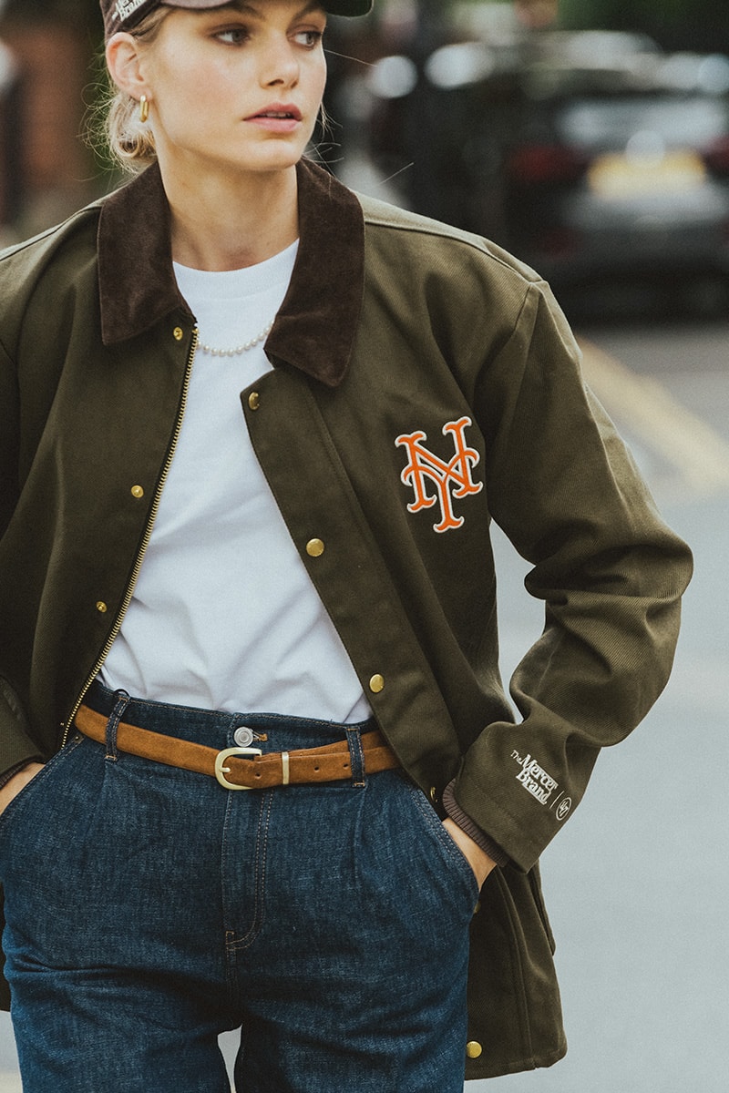 Mercer Amsterdam x MLB '47 Capsule Collaboration collection Loro Piana New York Yankees Chicago White Sox Oakland A’s Los Angeles Dodgers New York Mets Info
