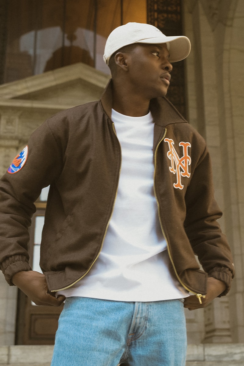 Mercer Amsterdam x MLB '47 Capsule Collaboration collection Loro Piana New York Yankees Chicago White Sox Oakland A’s Los Angeles Dodgers New York Mets Info